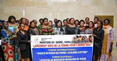 RDC-mois de la femme 2024 : le mois sera célébrée sous le thème  » Accroître les ressources nécessaires en faveur des femmes et des filles dans la paix pour un Congo paritaire »