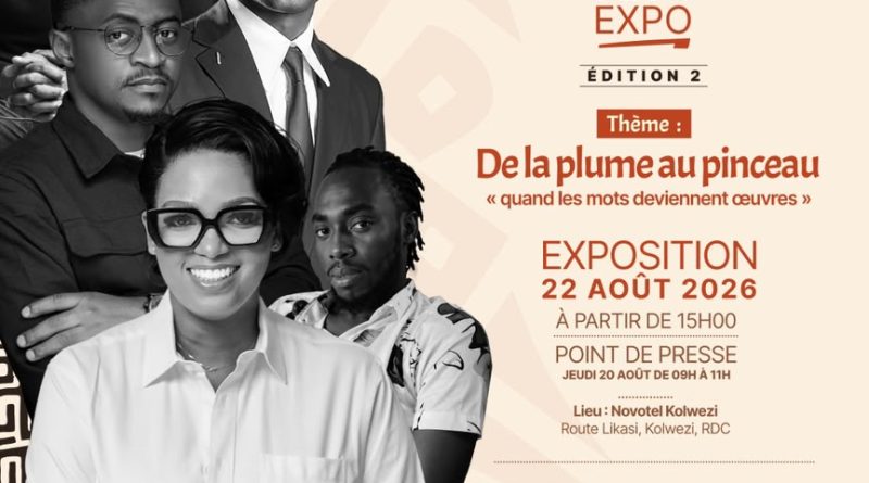 Lualaba : ART YETU Expo revient avec une édition où les mots prennent vie en peinture Lualaba : ART YETU Expo revient avec une édition où les mots prennent vie en peinture