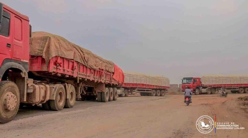 Lualaba : des camions de minerais interceptés et immobilisés à Musompo